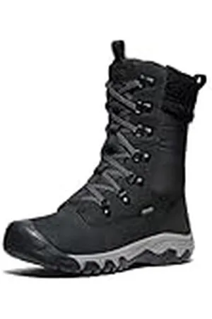 Keen Botas Altas Impermeables Greta, Nieve Mujer, Black, 35 EU