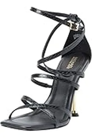 Michael Kors Imani Strappy Sandal, Mujer, Black, 38 EU