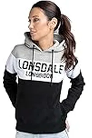 Lonsdale London Manga Sudadera con Capucha, , L para Mujer