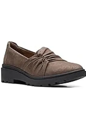 Clarks Mocasines Estilo Cala para Mujer, Bronce (Bronze Metallic Synthetic), 40 EU