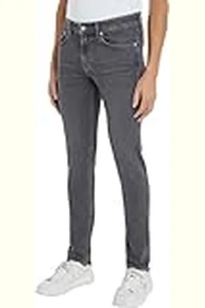 Calvin Klein Jeans Vaqueros Hombre Slim Fit, Gris (Denim Grey), 31W/34L