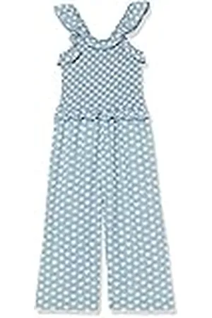 Hatley Smocked Romper Overol, , 5 años para Niñas