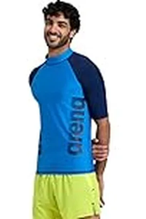 Arena Camiseta de Manga Corta Hombre con protección UV Rash Graphic