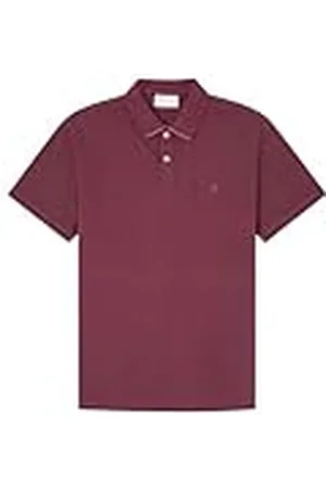 Springfield SPRINGFILED, Hombre, Polo Slim Contrastes, Wine, S