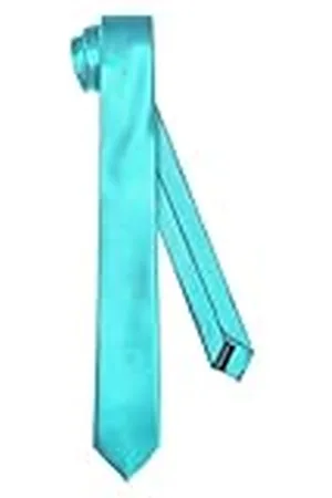 Ladeheid Corbata clásica para hombre, brillante, perfecta para la oficina y celebraciones, colores variados - Ideal para reuniones de negocios, bodas TMS-5 (150cm x 5cm, )