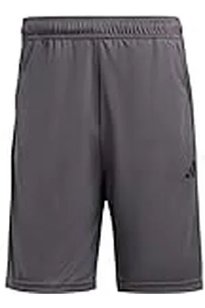 adidas Hombre Train Essentials Piqué 3-Stripes Training Shorts, , S