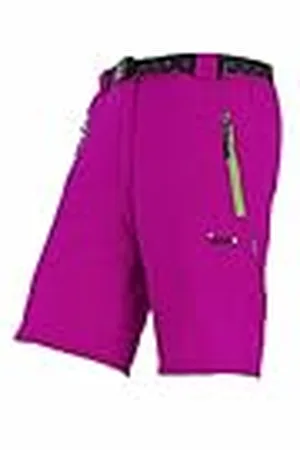 Izas Savina Pantalón Corto, Mujer, Fuxia/Light Green, XXL