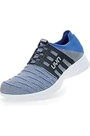 UYN 3D Ribs Tune, Zapatillas Hombre, Grey/Blue, 41 EU