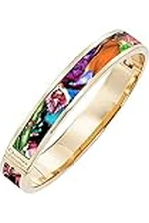 Christian Lacroix X16273DM - Pulsera de latón chapada en Oro y diseño para Mujer, Talla Mediana