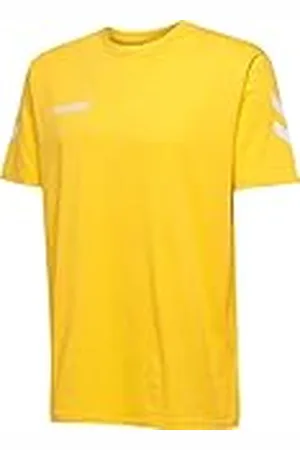 Hummel HMLGO COTTON T-SHIRT S/S Color: SPORTS YELLOW_Talla: 3XL