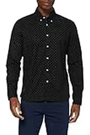 Oxbow M2campa - Camisa para Hombre, Hombre, Camisa de Vestir, OXV916662_XNOIR, , Small