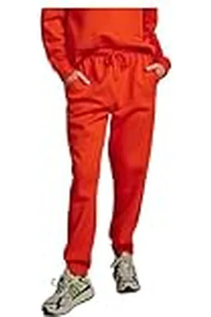 Pieces® Pcchilli HW-Pantalones de chándal, Tangerine Tango, XS para Mujer