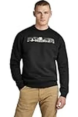 G-Star Para Hombre Sudadera Flight Deck Back Graphic, , XS