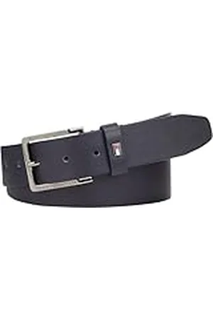 Tommy Hilfiger Cinturón de Piel para Hombre Oliver, , 80 cm