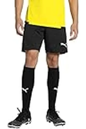 PUMA TeamGOAL Training Short, Pantalones Cortos de Punto Adultos Unisex, Black- White-Flat Dark Gray, 658643