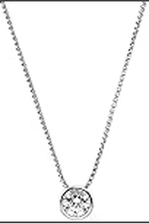 JOOP! Collar con colgante collar de de ley 925 para señoras, con sintetizador de circonitas cúbicas, 42+3 cm, , Viene en caja de regalo de joyería