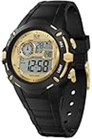 Ice-Watch ICE digit explorer Black gold - Reloj negro para Niño con Correa de silicona - 024009 (Small)