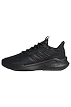 adidas AlphaEdge + Shoes, Zapatillas para Correr Mujer, Core Black/Core Black/Carbon, 36 2/3 EU