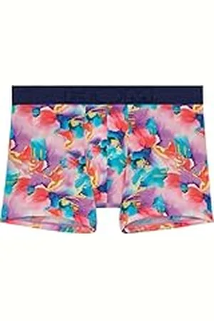 Hom Boxer Aquaflowers Briefs, , XXL para bre