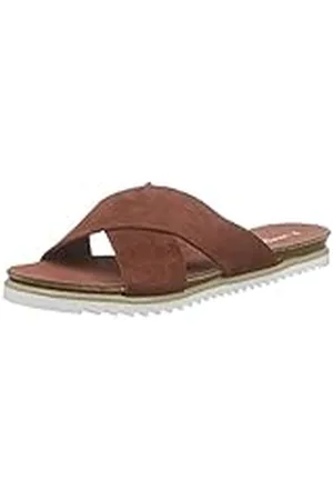 VERO MODA Sandalias de Piel Vmemalie, Zuecos Mujer, , 36 EU