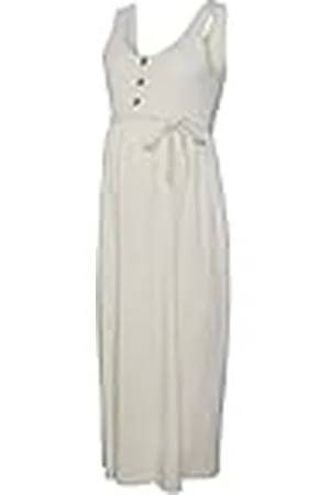 Mama;licious Mlevi Lia SL Jrs Ankle Dress 2f Noos Vestido, , S para Mujer