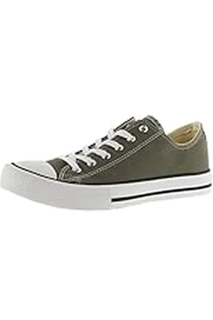 victoria 106550, Tribu, Lona Zapatilla Cordones, Kaki, 29 EU