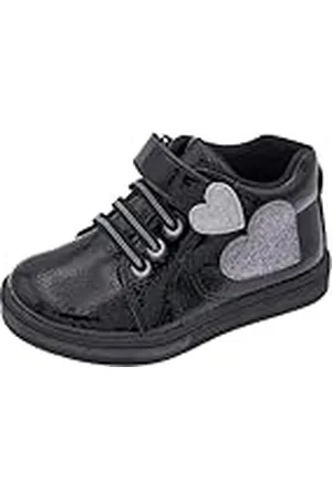 chicco Zapatillas Niña con Cierre de Gancho y Bucle y Cordones Elásticos, Zapatos de Deporte Cómodos, Flexibles y Transpirables, para Primavera y Otoño, Zapatos Niña y Chica, , 24 EU