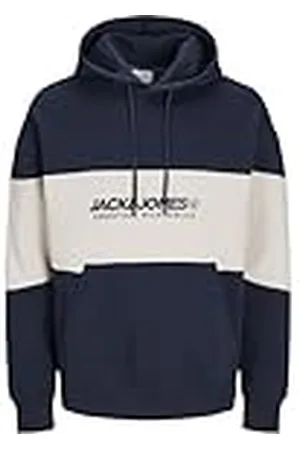 JACK & JONES Jjelegacy Blocking Sudadera con Capucha Noos, , M para Hombre