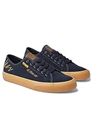 Dcshoes Manual Le, Zapatillas Hombre, Azul Marino Caqui, 36 EU