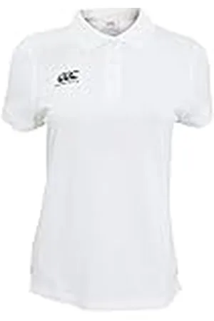 Canterbury Polo Waimak Mujer, Mujer, Color Blanco, tamaño 6