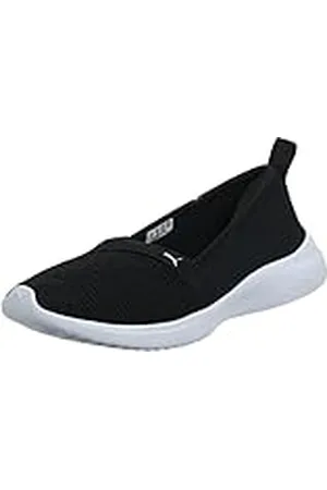 PUMA Adelina, Zapatillas Mujer, Negro Plateado, 39 EU