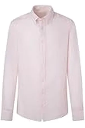 Hackett Tinte de Ropa Lino B Camisa, , S para Hombre