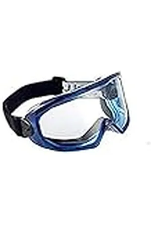 Bolle SUPERBLAST - Montura PVC azul aireada - PC incoloro anti-rayaduras y anti-vaho PLATINUM