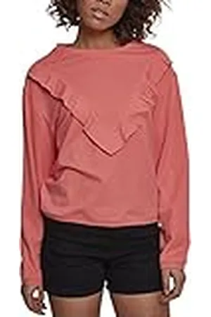 Urban classics Ladies Terry Volant Crew Suéter, , M para Mujer