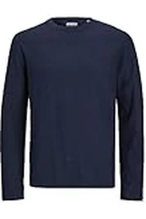 JACK & JONES Jjelinen Knit Crew Neck Sn Jersey de Punto, , S para Hombre