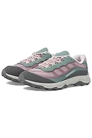 Merrell MOAB Speed Low WTRPF-Dusty Pink/Olive, Zapatillas, 30 EU