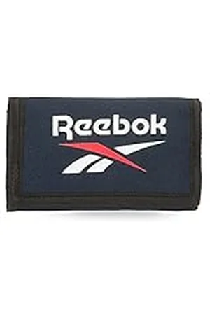 Reebok Boston Cartera con Monedero Azul 13x8x2,5 cms Poliéster