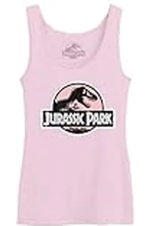 Jurassic Park Wojupamtk011 Camiseta sin Mangas, , XL para Mujer
