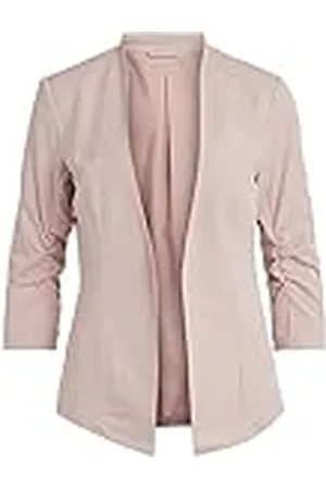 VILA Viher New 3/4 Blazer/Su-Noos, Misty Rose, S para Mujer