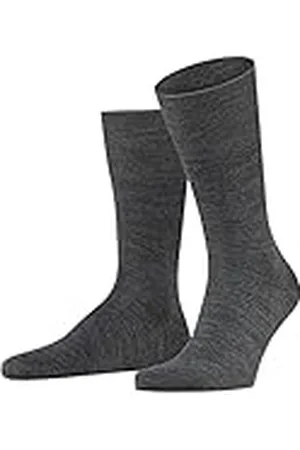 Falke Airport M So lana algodón lisos 1 par, Calcetines Hombre, , 45-46