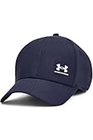 Under Armour M Iso-chill Armourvent Adj Gorra de béisbol para hombre, gorra deportiva transpirable con visera, color azul medianoche/gris halo