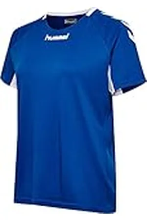 Hummel Camiseta para Mujer Core Team S/S, Mujer, Camiseta, 203438-7045, Azul auténtico, Extra-Small
