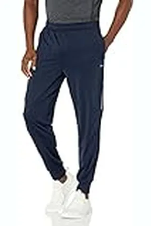 Amazon Pantalón Jogger de Alto Rendimiento en Punto Elástico Hombre, , XS