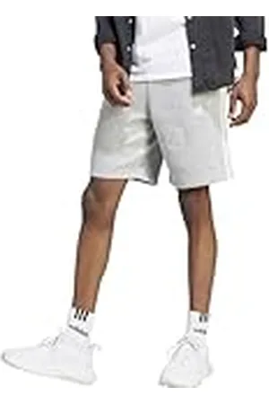 adidas Hombre Essentials Fleece 3-Stripes Shorts, , M Tall