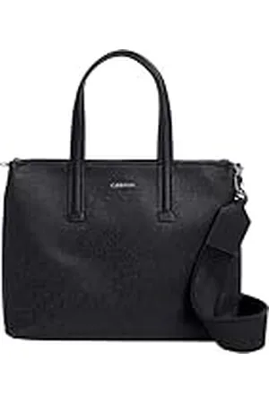 Calvin Klein Bolso Tote Mujer Must Mono pequeño, Negro (Ck Black), Talla Única
