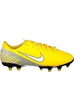 Nike Jr Vpr 12 Academy PS NJR FG/MG, Zapatillas de fútbol Sala Unisex niño, Multicolor (Amarillo/White-Black 710), 27 EU