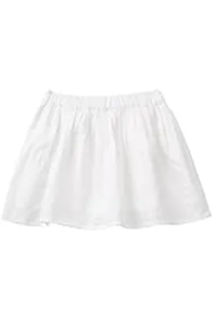 Benetton Falda 4zrlg000r, Color Blanco, 116 cm para Niñas