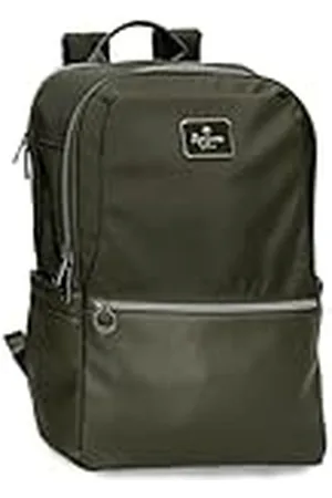 Pepe Jeans Christine Mochila para Portátil Portátil 15,6 Pulgadas 29x40x11 cms Poliéster con Detalles en Piel Sintética 15,6L by Joumma Bags