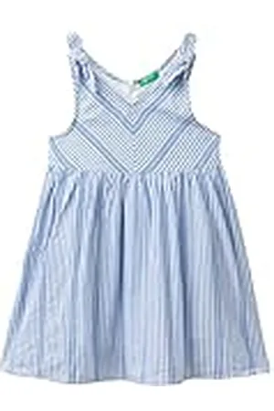 Benetton Vestido 4vbxgv01n, , 110 cm Niñas y niñas