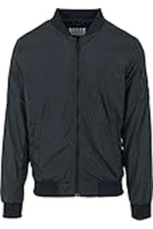 Urban classics Chaqueta bomber para hombr de invierno, estilo old school, chaqueta corta, ajuste óptimo, chaqueta acolchada cortaviento, Tallas S -XXL